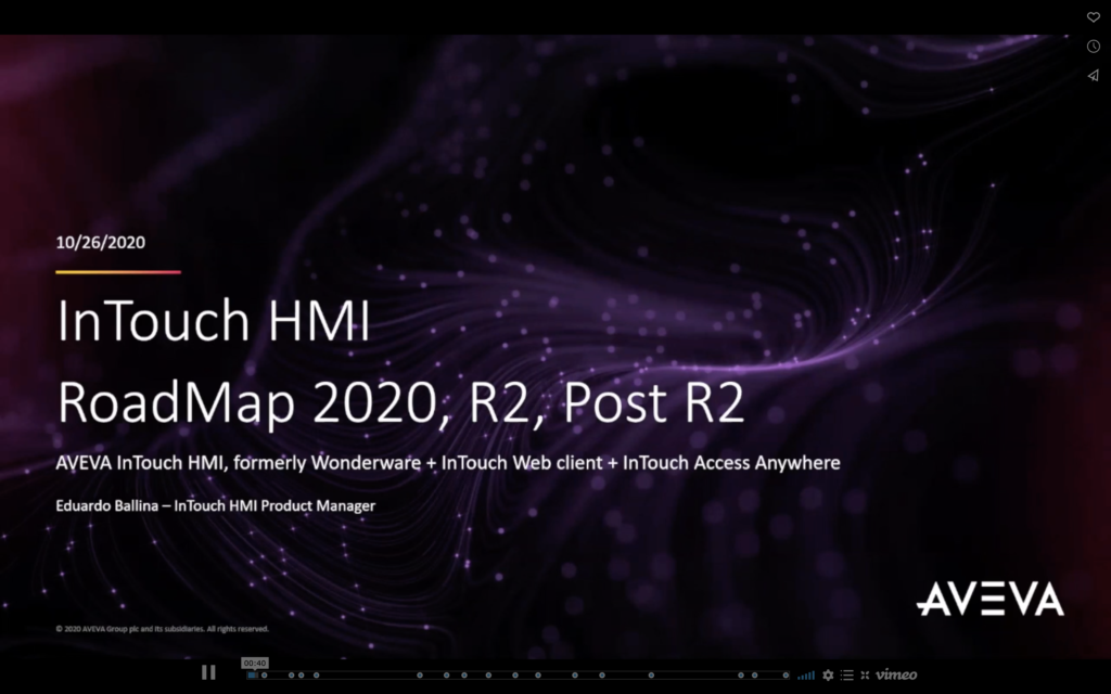 What's New with InTouch: Roadmap 2020, R2, Post R2 - KTE 2020