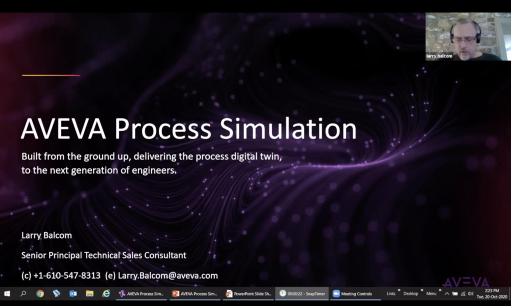 AVEVA Process Simulation - KTE 2020